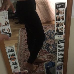 PAC sun/ bull head black ripped at the knee jeans